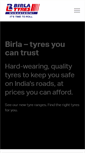 Mobile Screenshot of birlatyre.com